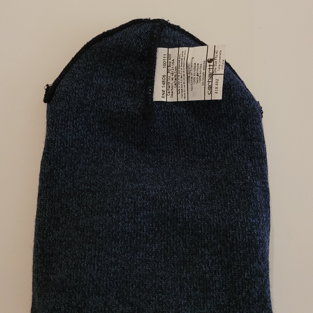 NWOT Carhartt Knit Cuffed Adult Beanie Acrylic A18 Watch Hat - Picture 6 of 11